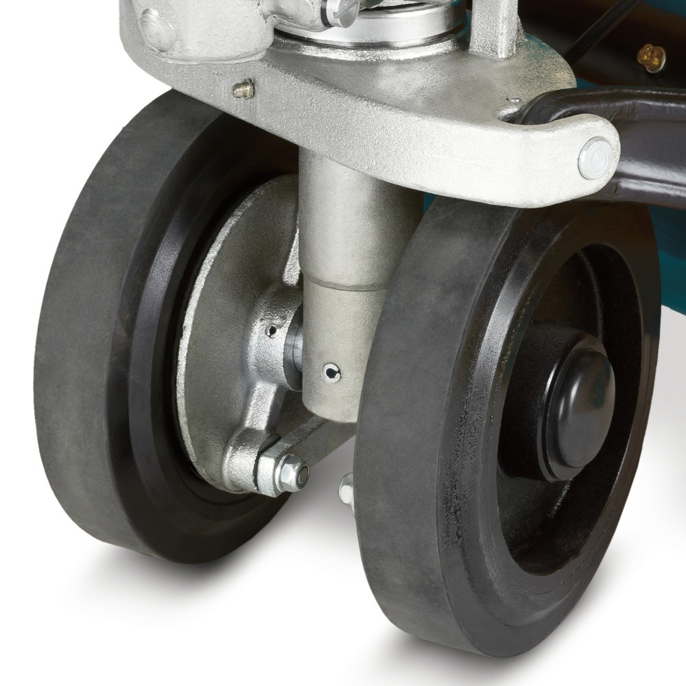 Productafbeelding nr. 3: Handpalletwagen Ameise® PTM 2.5 met handrem, draagvermogen 2.500 kg, vorklengte 1.150 mm, massief rubber / polyurethaan