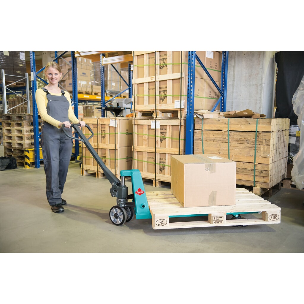 Handpalletwagen Ameise® PTM 2.0 met snelhef, draagvermogen 2.000 kg, vorklengte 1.150 mm, massief rubber / polyurethaan Productafbeelding nr. 11: Handpalletwagen Ameise® PTM 2.0 met snelhef, draagvermogen 2.000 kg, vorklengte 1.150 mm, massief rubber / polyurethaan