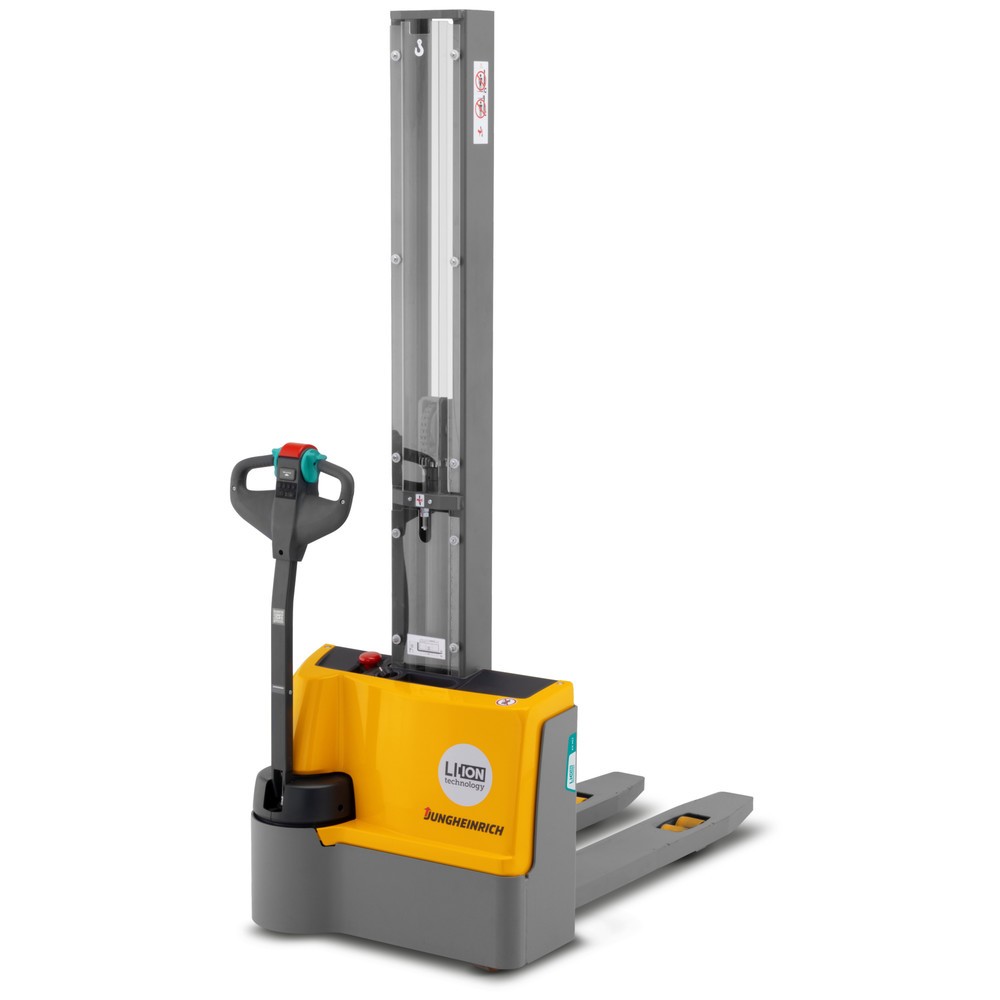 Elektrische stapelaar Ameise® PSE 1.0 met monomast