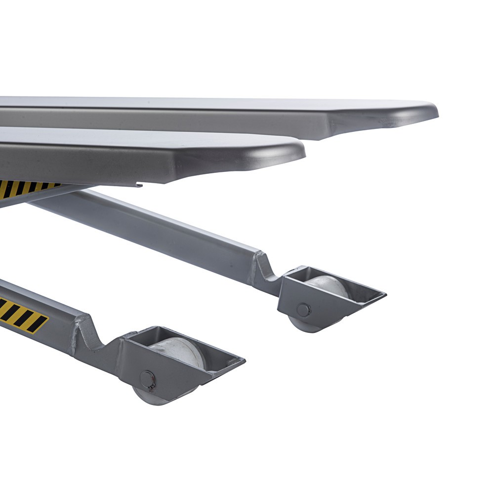 Productafbeelding nr. 4: Roestvrijstalen schaarhefwagen INOX PRO - elektrohydraulisch, VL 1.200 mm, nylon