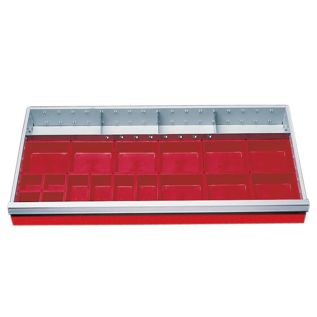 Bakjes voor kleine onderdelen voor ladekast Profi, breedte 980 mm Product afbeelding: Bakjes voor kleine onderdelen voor ladekast Profi, breedte 980 mm
