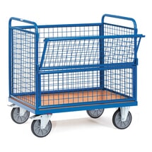 Productafbeelding nr. 1: Bakwagen fetra® met draadgaaswanden, laadvlak 1.000 x 700 mm