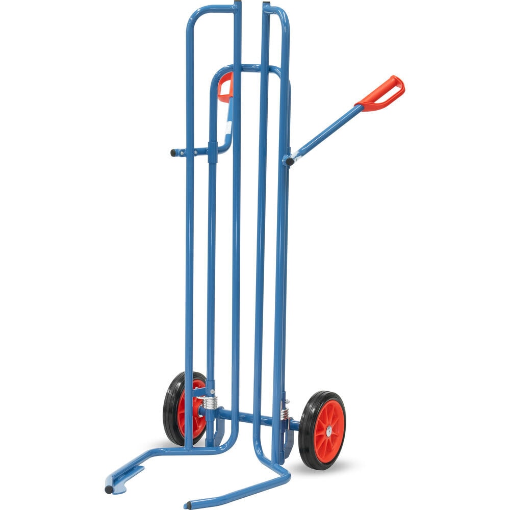 Product afbeelding: Bandensteekwagen fetra® van staal, draagvermogen 200 kg, voor 8 banden, volrubber banden