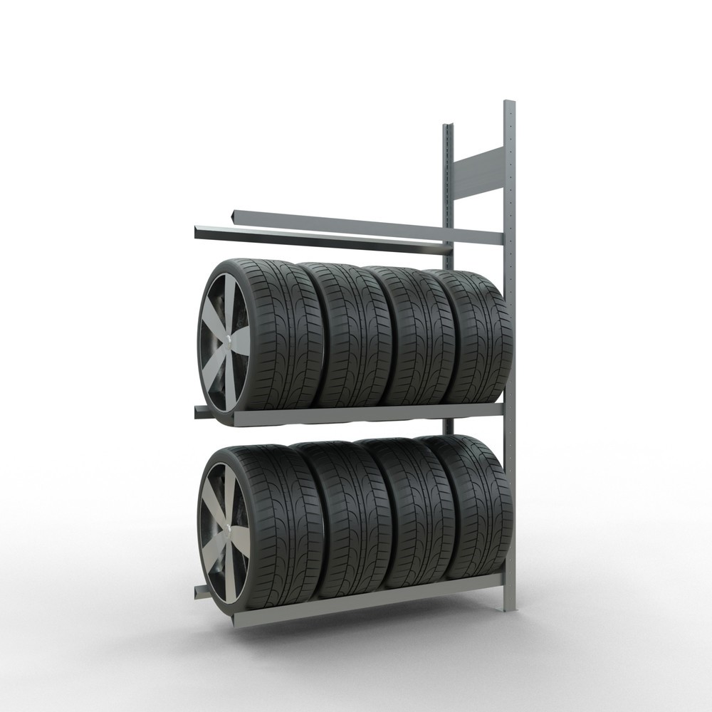 Productafbeelding nr. 2: Bandenstelling verzinkt, HxBxD 2000x1150x400mm, aanbouwveld