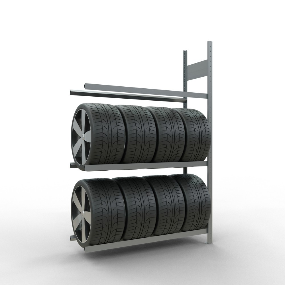 Productafbeelding nr. 2: Bandenstelling verzinkt, HxBxD,2000x1300x400mm, aanbouwveld