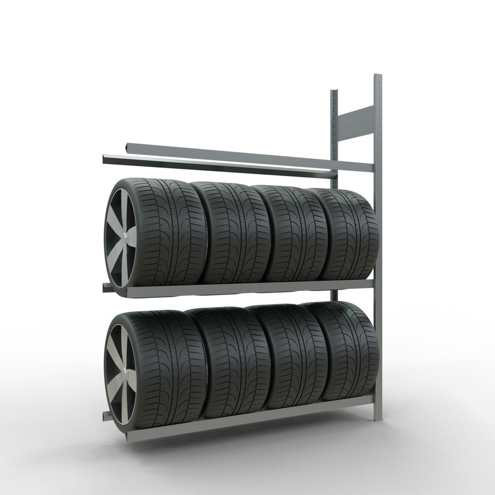 Productafbeelding nr. 2: Bandenstelling verzinkt, HxBxD,2000x1500x400mm, aanbouwveld