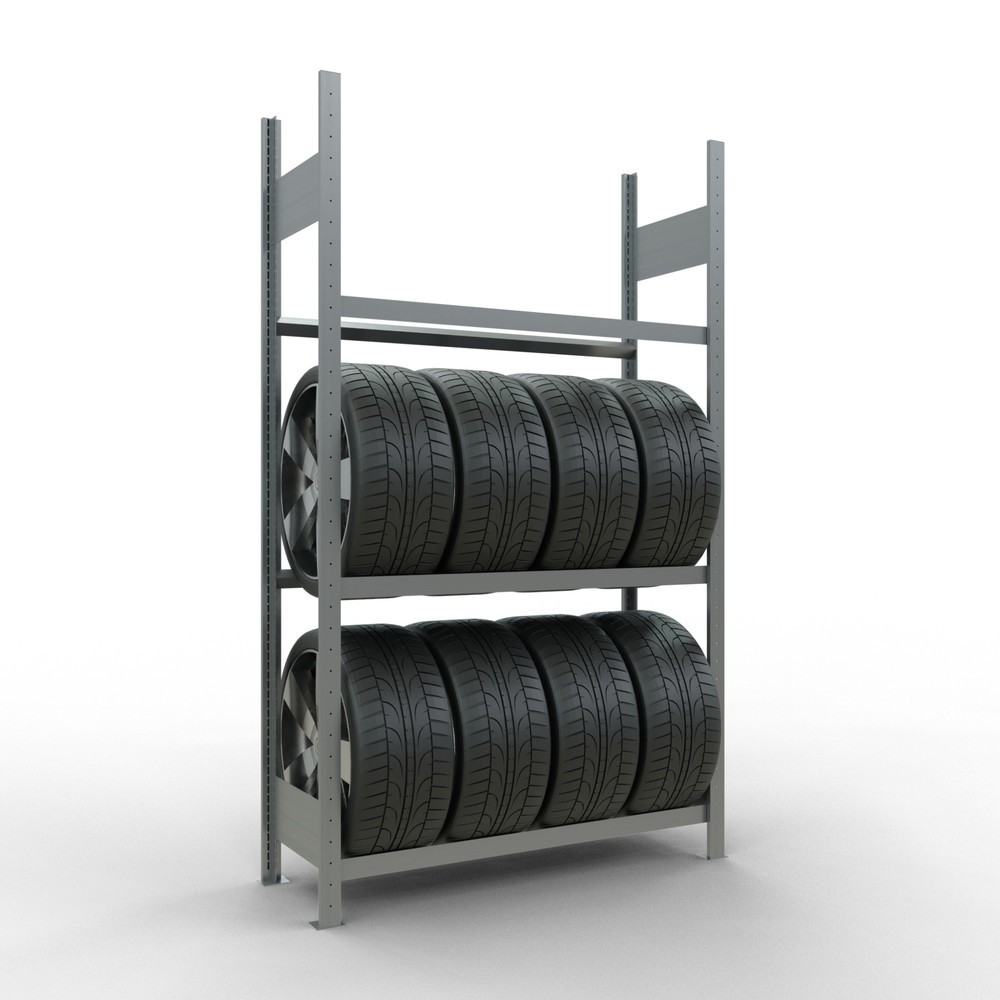 Productafbeelding nr. 2: Bandenstelling verzinkt, HxBxD 2000x1150x400mm, basisveld