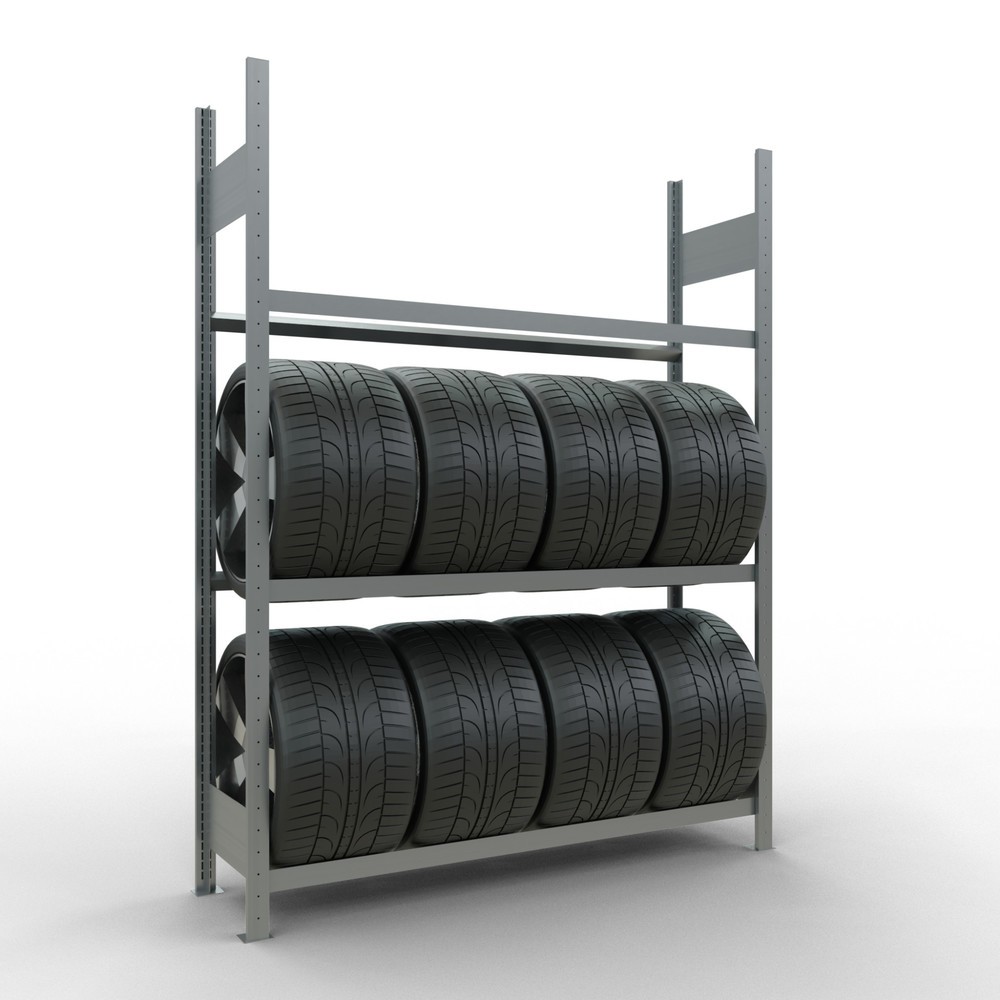 Productafbeelding nr. 2: Bandenstelling verzinkt, HxBxD 2000x1500x400mm, basisveld