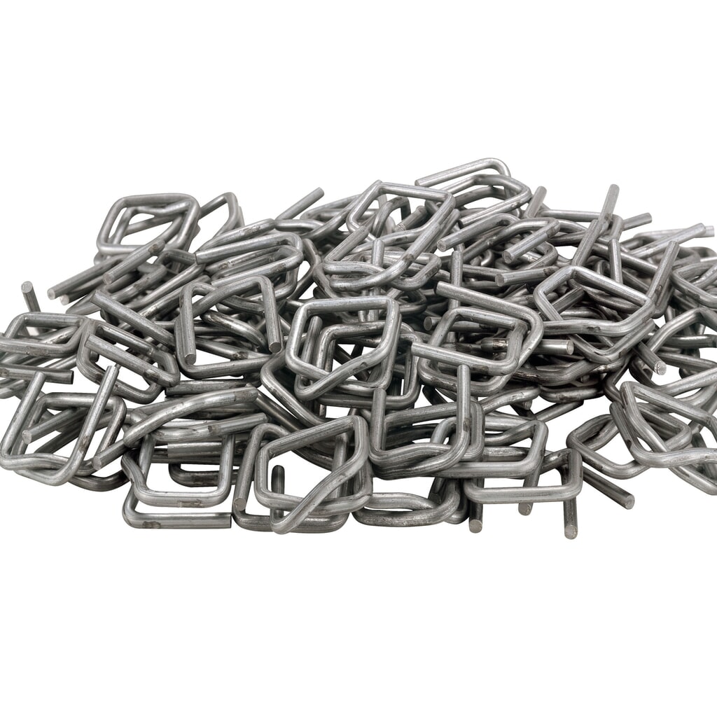 Bandklemmen voor HSM balenpersen, 1.000 stuks/verpakkingseenheid Product afbeelding: Bandklemmen voor HSM balenpersen, 1.000 stuks/verpakkingseenheid