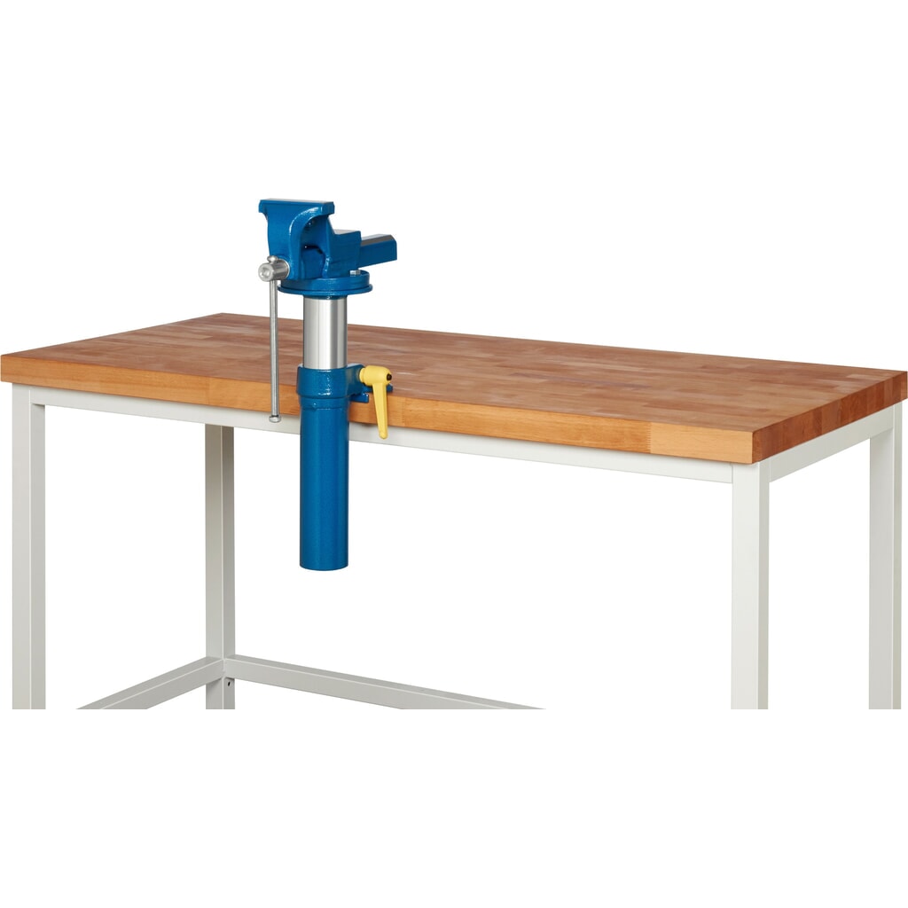 Bankschroef RAU met lift, spanwijdte 120 mm Product afbeelding: Bankschroef RAU met lift, spanwijdte 120 mm