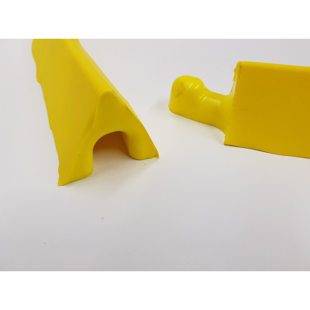 Barrièrering, herbruikbare rioolgatafdekking, lxbxh 2.000 x 50 x 60 mm Productafbeelding nr. 2: Barrièrering, herbruikbare rioolgatafdekking, lxbxh 2.000 x 50 x 60 mm