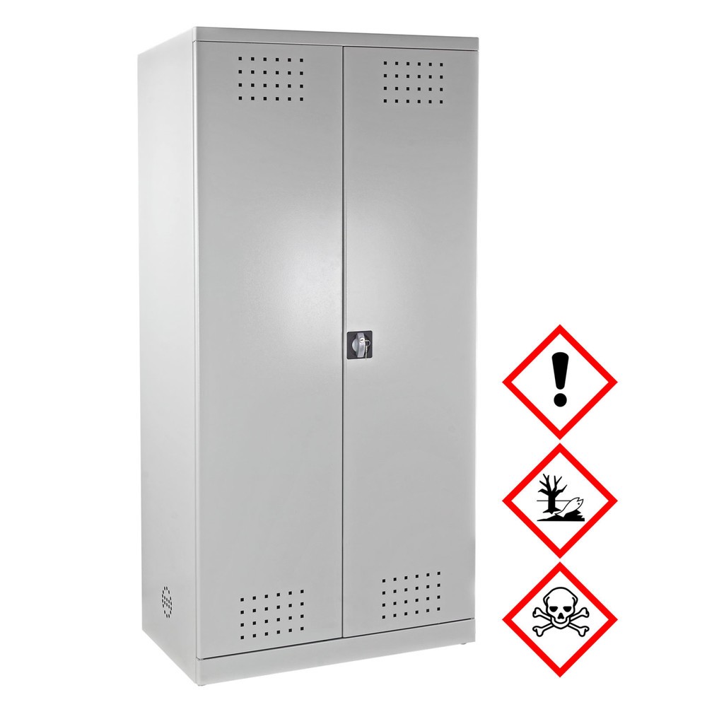 Productafbeelding nr. 2: BASIC kast voor chemicaliën en gewasbeschermingsmiddelen, h x b x d 1.920 x 920 x 580 mm, 4 lekbakken