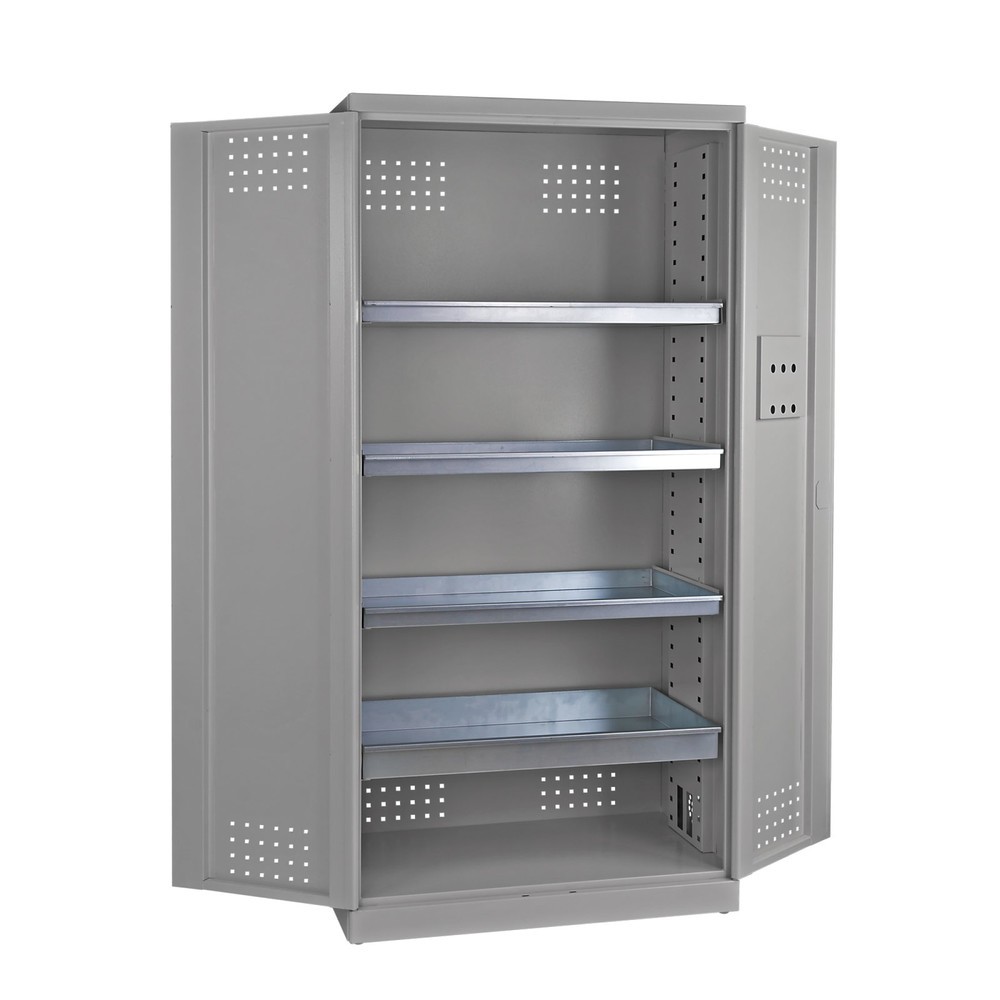 Productafbeelding nr. 7: BASIC kast voor chemicaliën en gewasbeschermingsmiddelen, h x b x d 1.920 x 920 x 580 mm, 4 lekbakken
