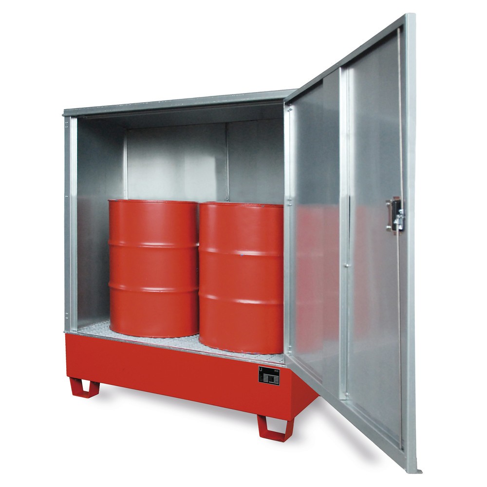 Product afbeelding: Bauer® Behuizing voor lekbak module MAW, afsluitbare deur