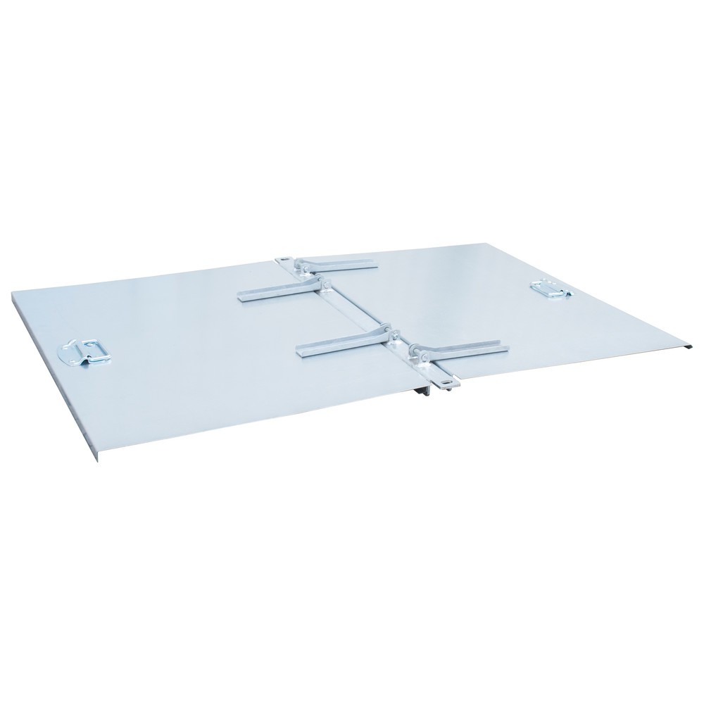 Product afbeelding: Bauer® Deksel voor kantelbak voor routetreinen, volume 0,3 m³