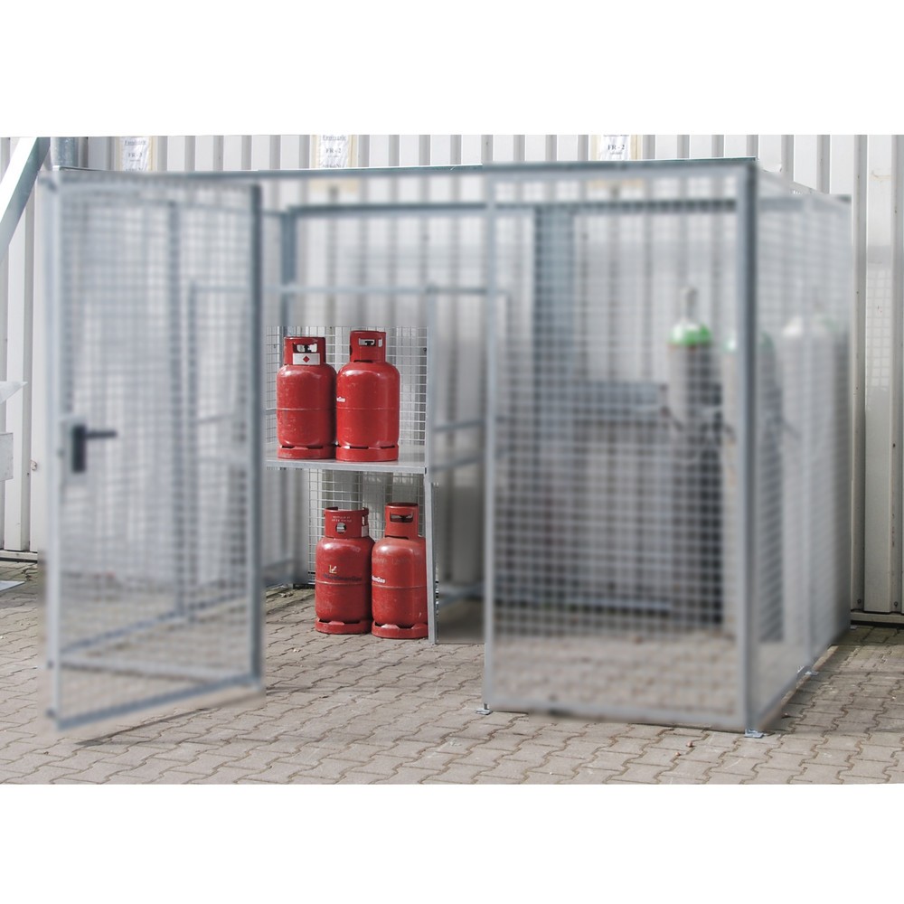 Productafbeelding nr. 2: Bauer® Frame voor gasfles-magazijnbox TRG 280, hxbxd 850 x 1.300 x 1.000 mm