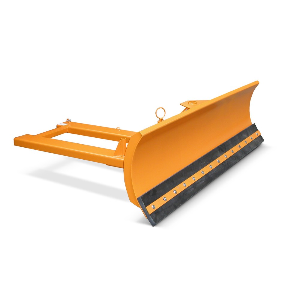 Product afbeelding: Bauer® Heftrucksneeuwschuiver met rubber schuifrand, pendelophanging, schildbreedte 2.100 mm