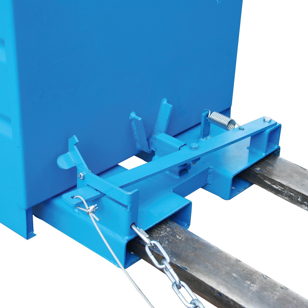 Productafbeelding nr. 4: Bauer® Kantelbak compact, gelakt, volume 0,65 m³, RAL 3000 vuurrood