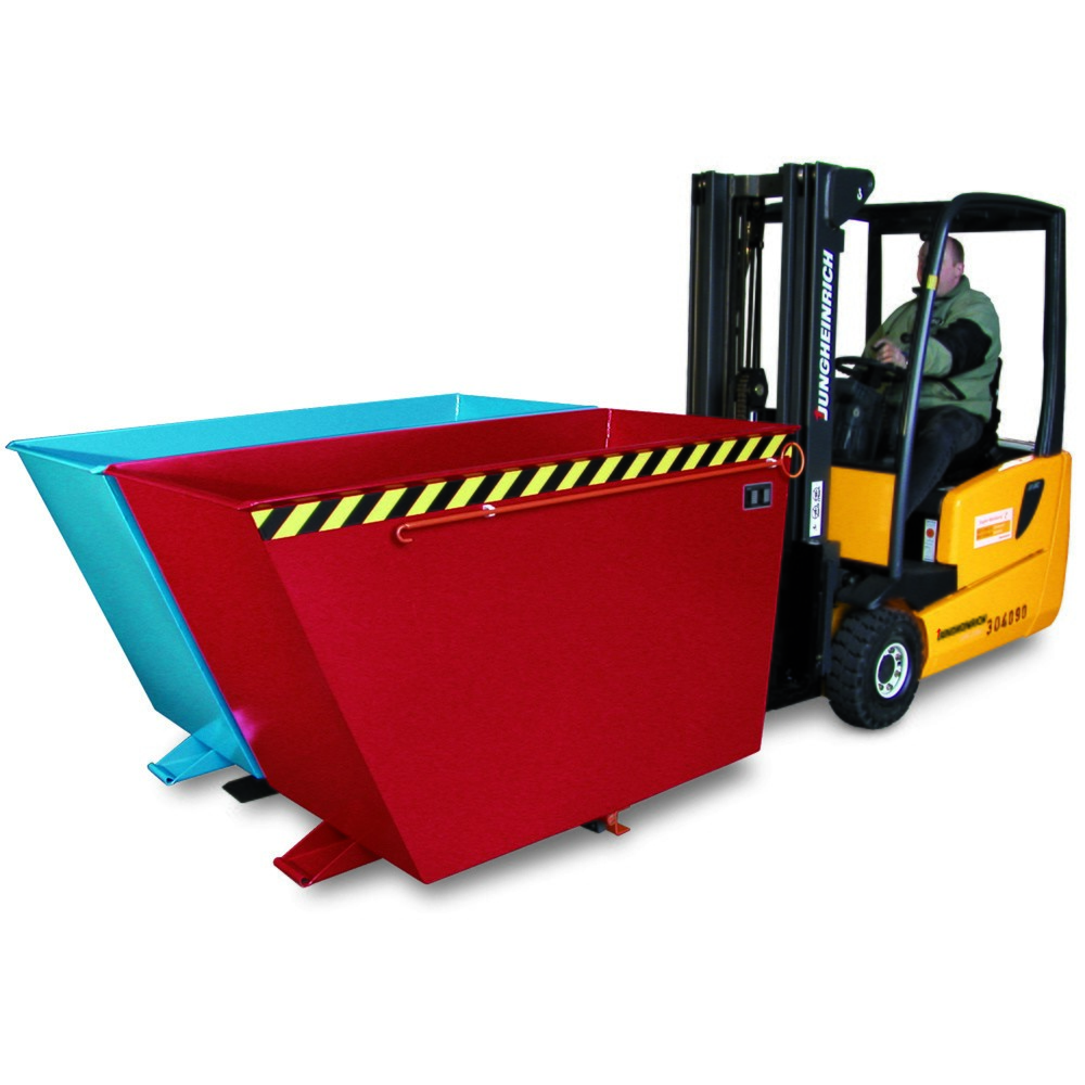 Product afbeelding: Bauer® Kantelbak Duo, 2 bakken, cap. 1.500 kg, volume 2 x 0,9 m³