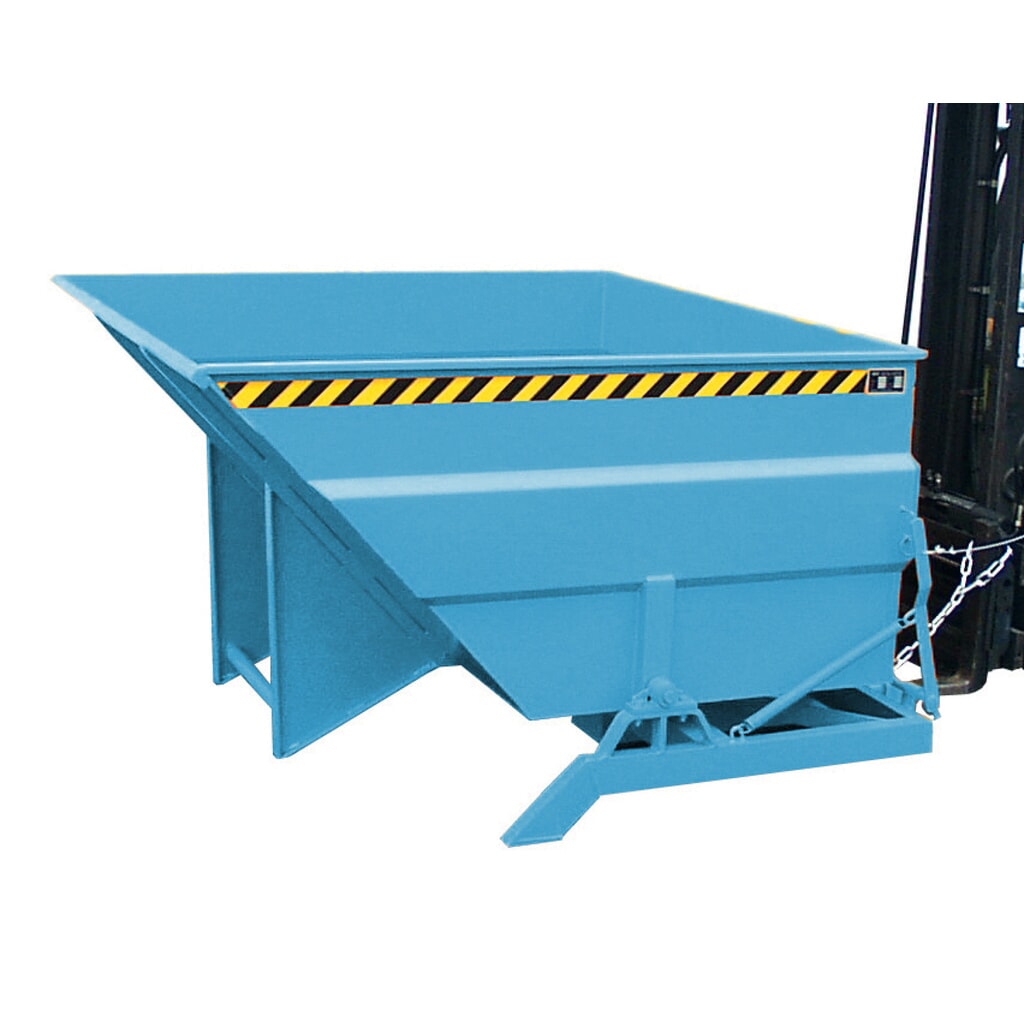 Bauer® Kantelbak, groot volume, gelakt, volume 3 m³, RAL 2000 geeloranje Productafbeelding nr. 3: Bauer® Kantelbak, groot volume, gelakt, volume 3 m³, RAL 2000 geeloranje