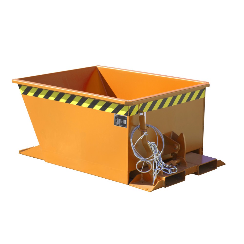 Productafbeelding nr. 2: Bauer® Kantelbak voor routetreinen, gelakt, volume 0,3 m³, RAL 7005 muisgrijs