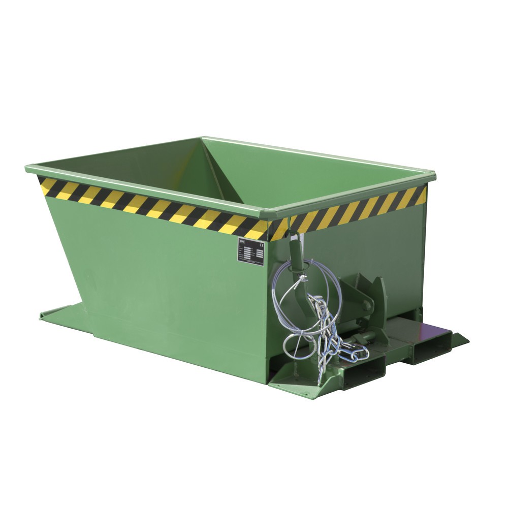 Productafbeelding nr. 3: Bauer® Kantelbak voor routetreinen, gelakt, volume 0,3 m³, RAL 7005 muisgrijs