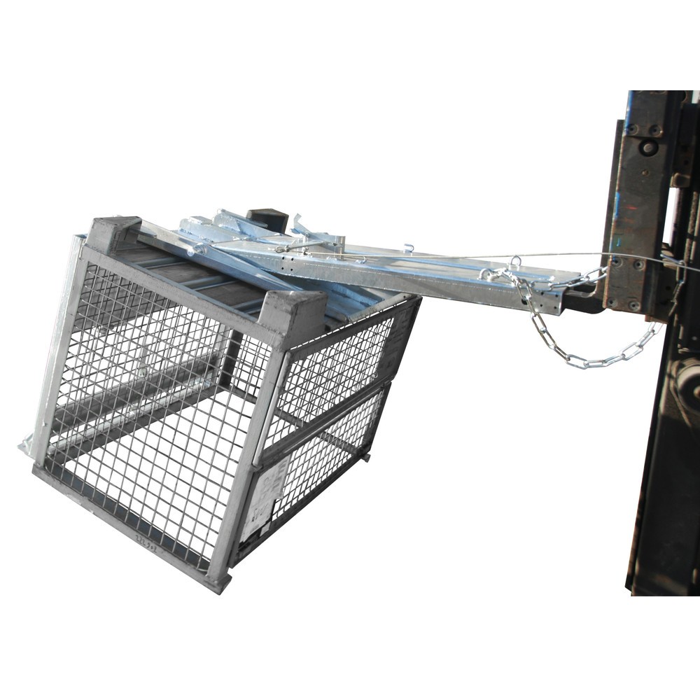 Product afbeelding: Bauer® Kippomat type KG-C, handmatig kantelen, thermisch verzinkt, draagvermogen 500 kg