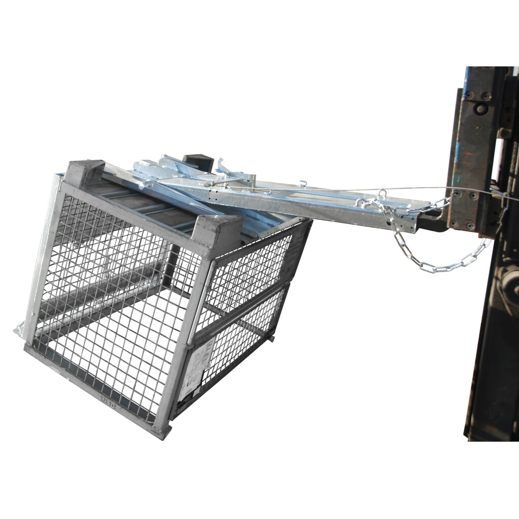 Product afbeelding: Bauer® Kippomat type KG-C, handmatig kantelen, thermisch verzinkt, draagvermogen 500 kg