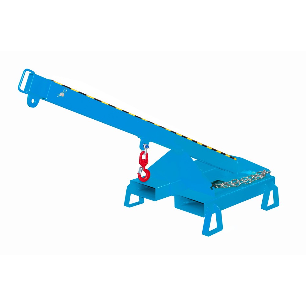 Productafbeelding nr. 4: Bauer® Lastarm model 3, telescopisch, 2 haakposities, basislengte 1.600 mm, cap. 1.000 kg, lichtblauw