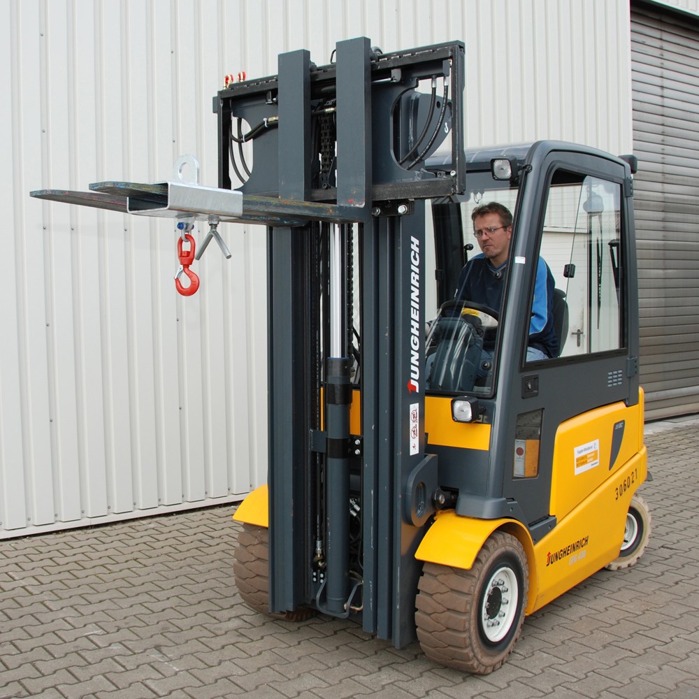 Productafbeelding nr. 2: Bauer® Lasthaak voor heftruck en kraan, oranje, cap. 1.000 kg