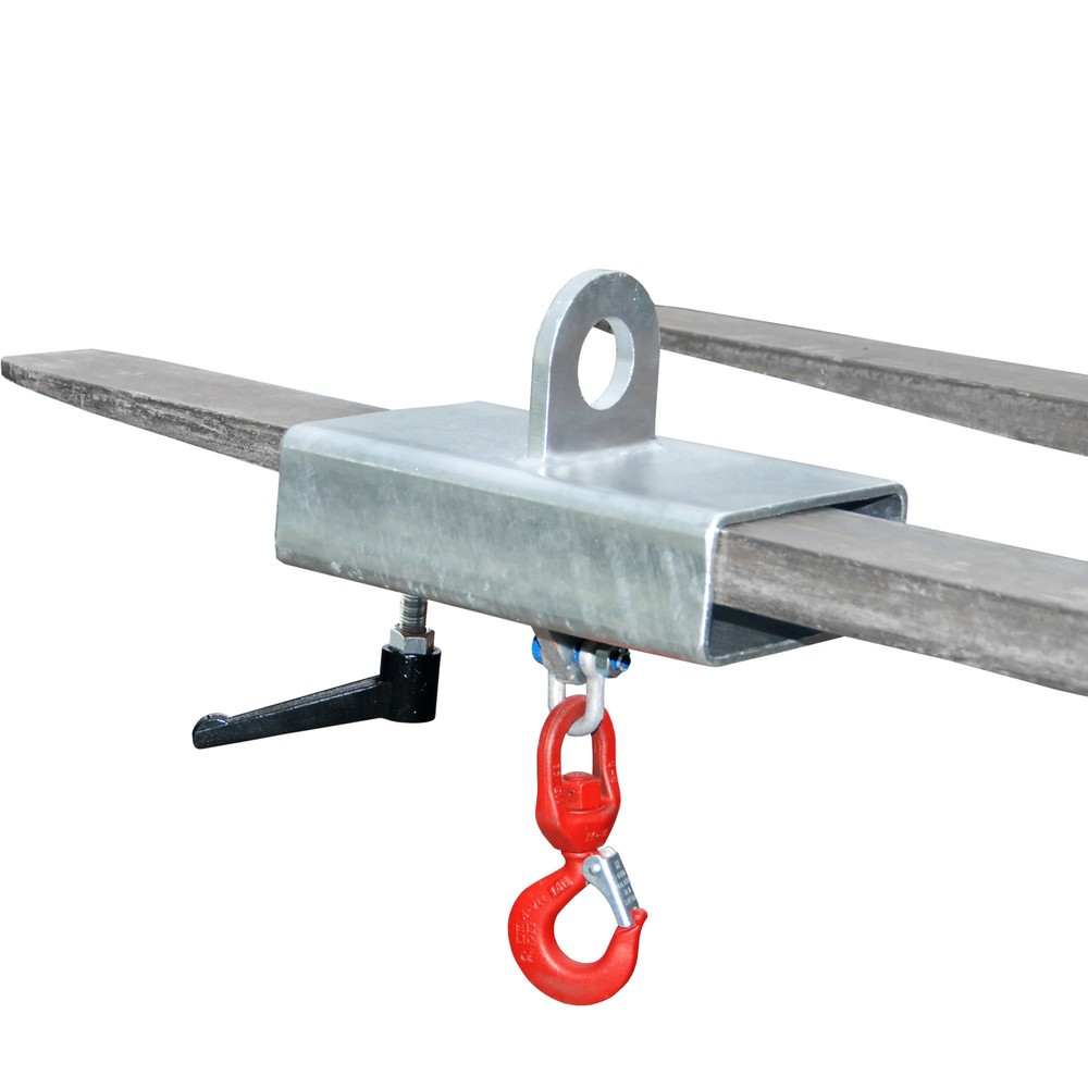 Productafbeelding nr. 1: Bauer® Lasthaak voor heftrucks en kraan, verzinkt, cap. 2.500 kg