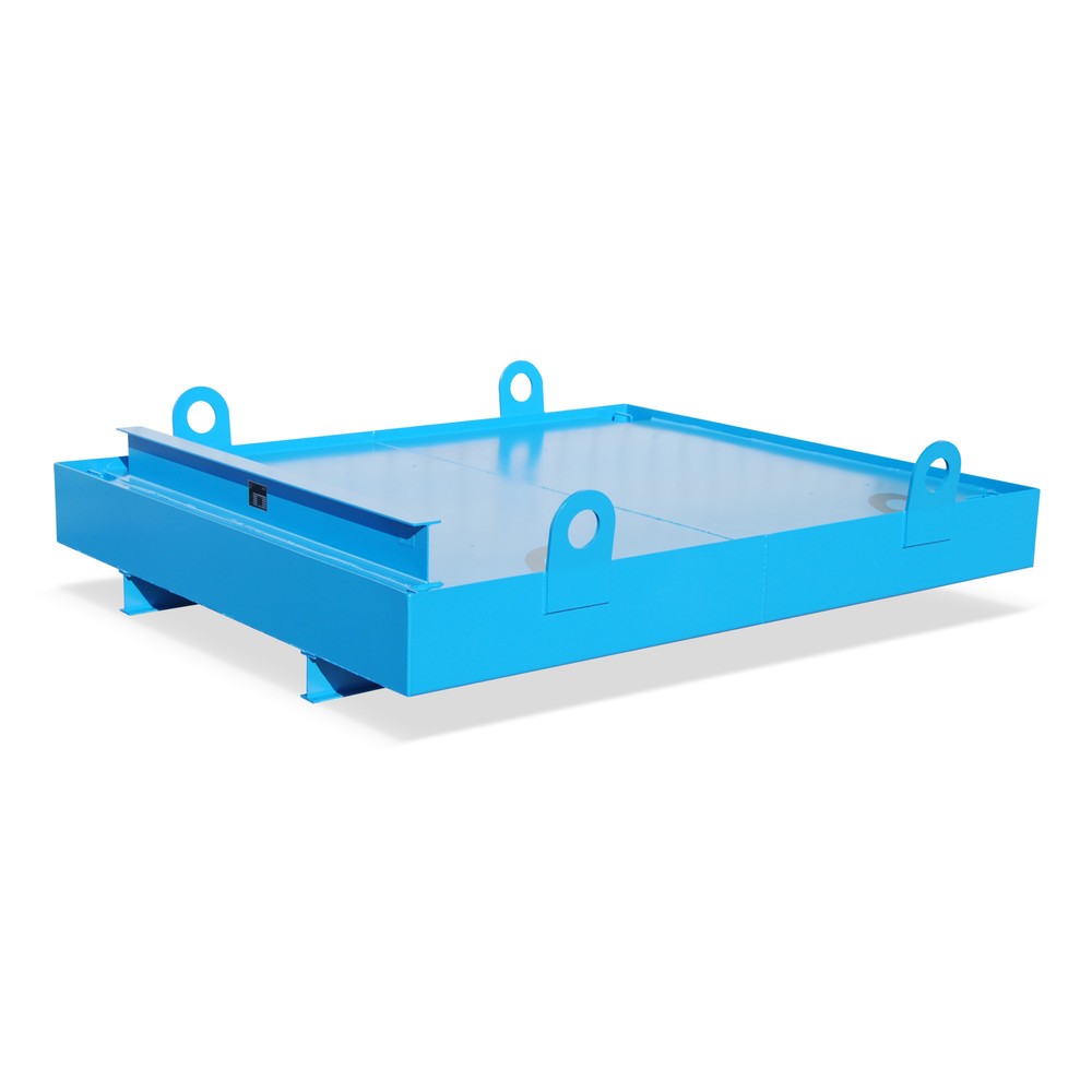 Productafbeelding nr. 1: Bauer® Lekbak voor containers, hxbxd 560 x 2.300 x 2.027 mm, opvangcapaciteit 880 l, lichtblauw