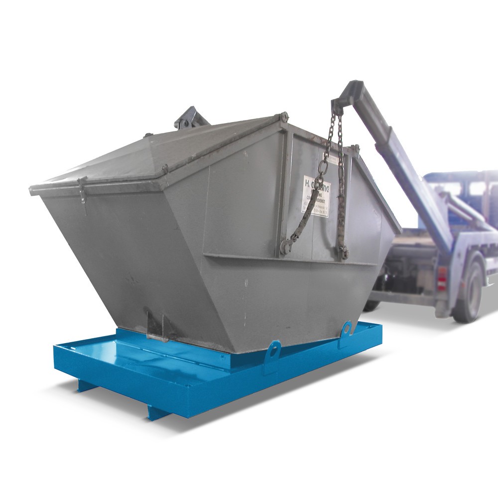 Productafbeelding nr. 3: Bauer® Lekbak voor containers, hxbxd 560 x 2.300 x 2.027 mm, opvangcapaciteit 880 l, resedagroen