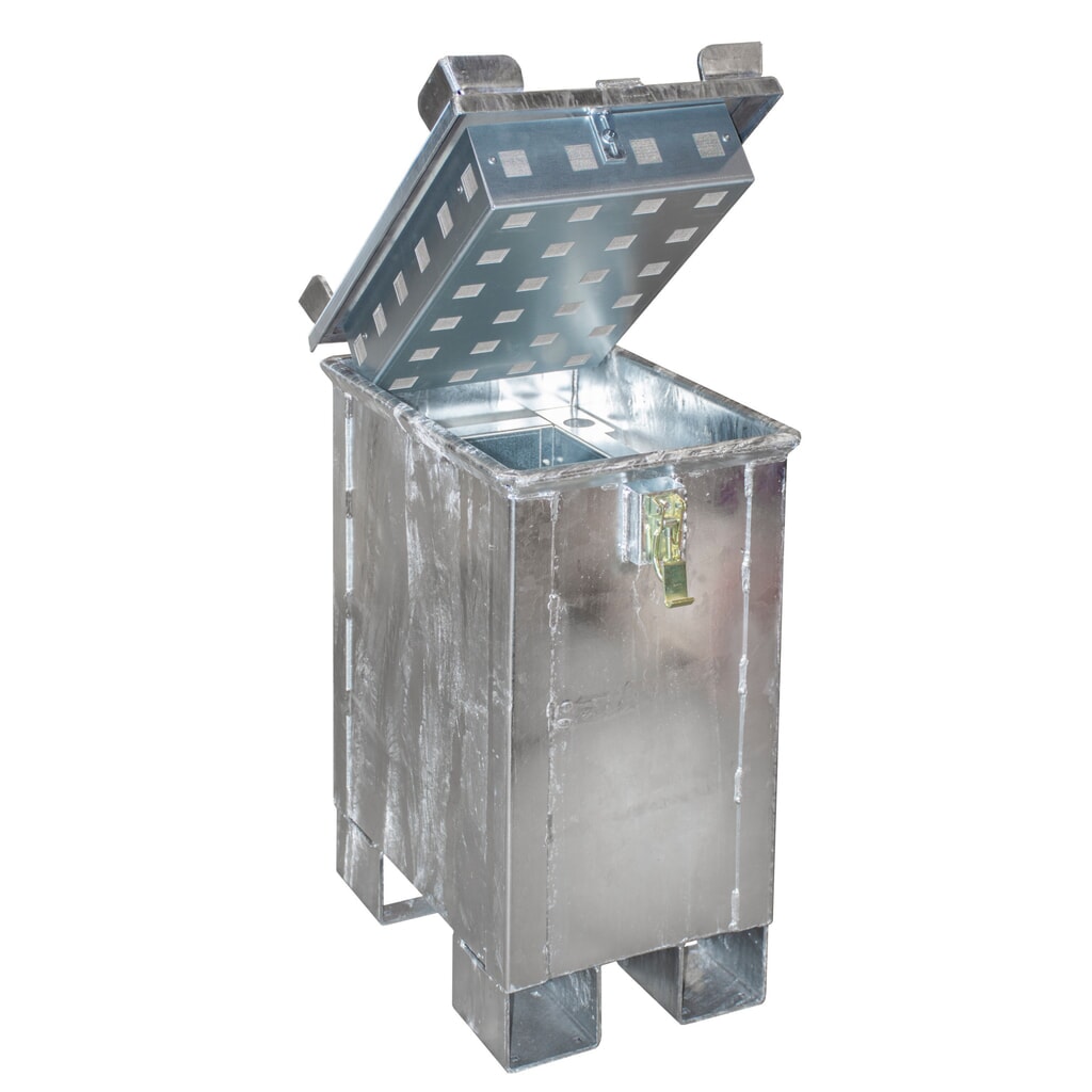 Bauer® Magazijnbak voor lithium-ion accu’s, hxbxd 750 x 600 x 400 mm, 30 liter Productafbeelding nr. 3: Bauer® Magazijnbak voor lithium-ion accu’s, hxbxd 750 x 600 x 400 mm, 30 liter
