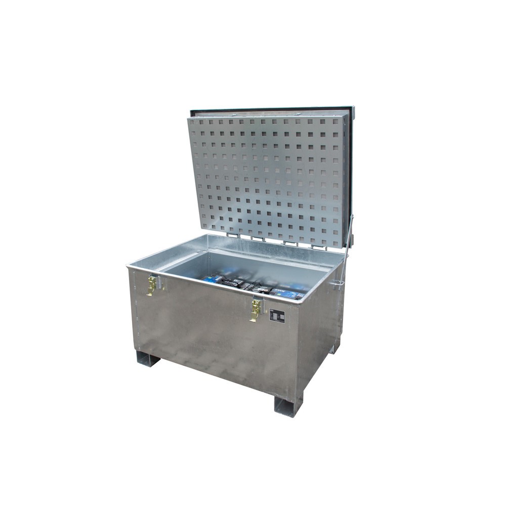 Productafbeelding nr. 3: Bauer® Magazijnbak voor lithium-ion accu’s, hxbxd 750 x 1.000 x 1.200 mm, 280 liter