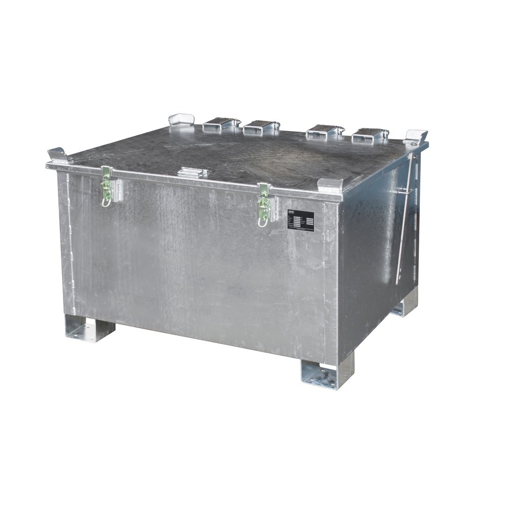 Productafbeelding nr. 1: Bauer® Magazijnbak voor lithium-ion accu’s, hxbxd 750 x 1.000 x 1.200 mm, 280 liter