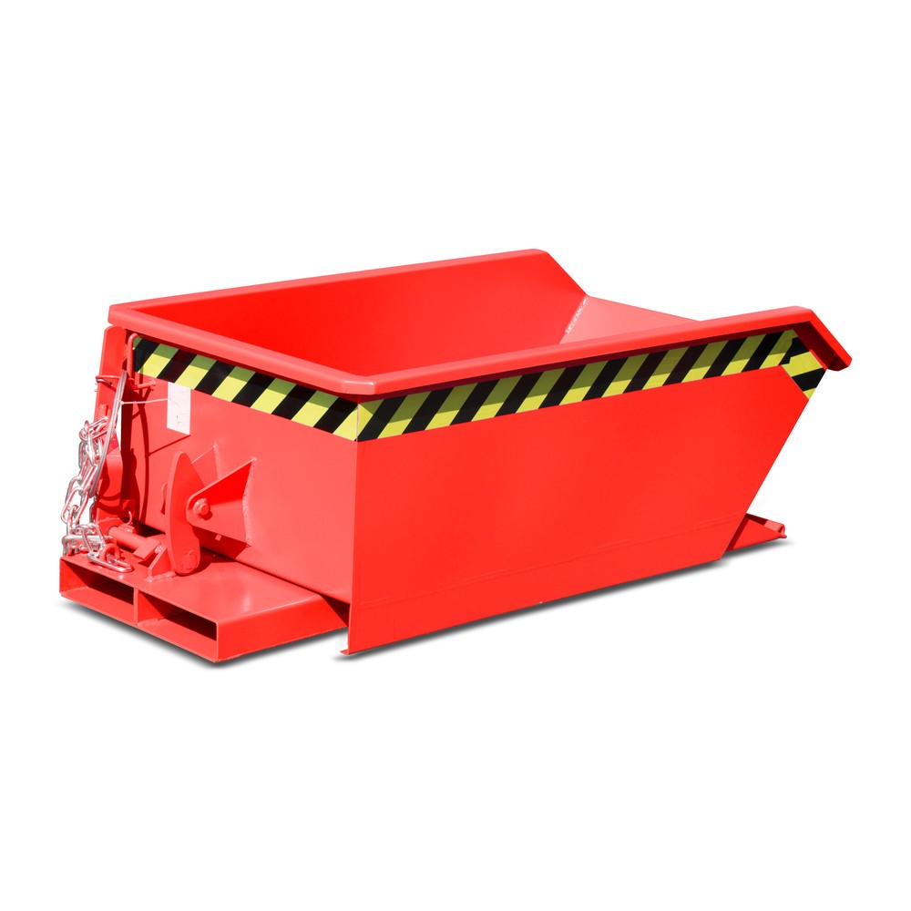 Productafbeelding nr. 3: Bauer® Minikantelbak, extreem lage bouwhoogte, gelakt, volume 0,27 m³, RAL 5012 lichtblauw