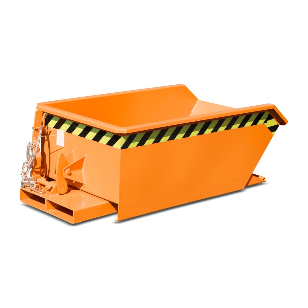 Product afbeelding: Bauer® minikantelbak, extreem lage bouwhoogte, verzinkt, volume 0,27 m³