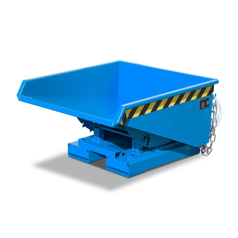 Productafbeelding nr. 6: Bauer® Minikantelbak met afrolmechanisme, lage bouwhoogte, gelakt, volume 0,225 m³, RAL 6011 resedagroen