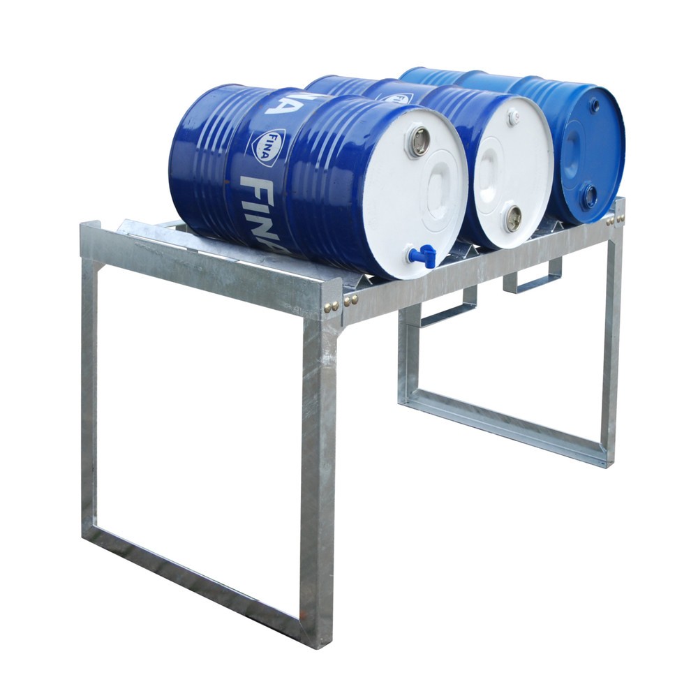 Productafbeelding nr. 2: Bauer® Modulair vatenreksysteem, hxbxd 780 x 1.310 x 800 mm, voor 3 vaten van 60 l