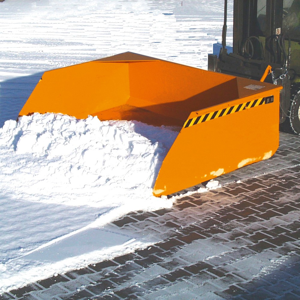 Productafbeelding nr. 2: Bauer® Schop voor heftruck, cap. 1.500 kg, volume 0,75 m², oranje