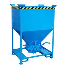 Bauer® Silobak, met schaarsluiting + vorkkokers, gelakt