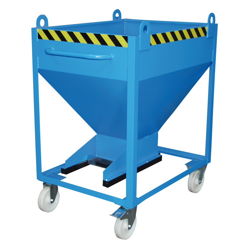 Silocontainer, voor fijnkorrelige goederen, gelakt, volume 0,6 m³