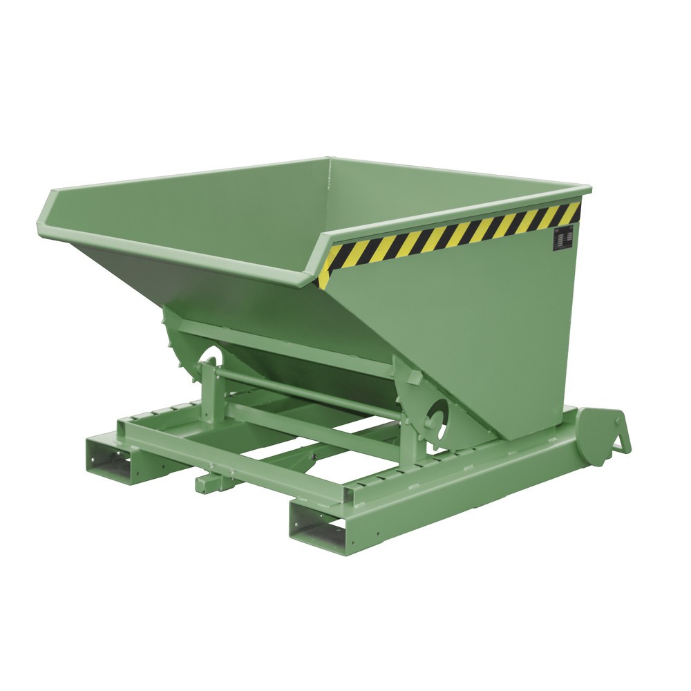 Bauer® spaander-kantelbak met automatisch afrolmechanisme