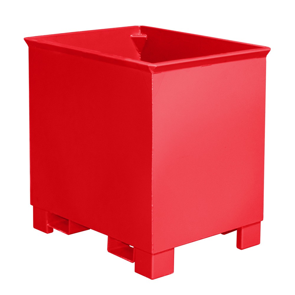 Productafbeelding nr. 2: Bauer® stapelbak voor routetreinen, gelakt, volume 0,8 m³, RAL 7005 muisgrijs