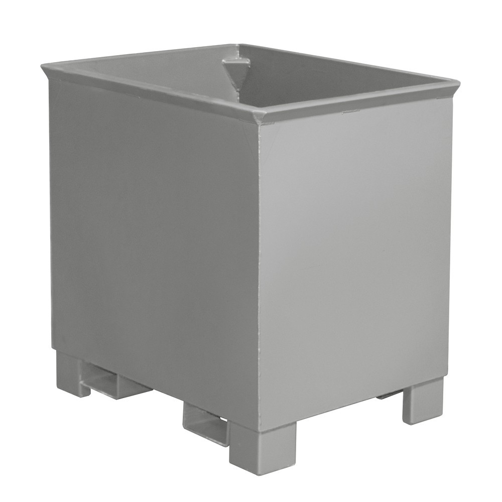 Productafbeelding nr. 5: Bauer® stapelbak voor routetreinen, gelakt, volume 0,8 m³, RAL 7005 muisgrijs