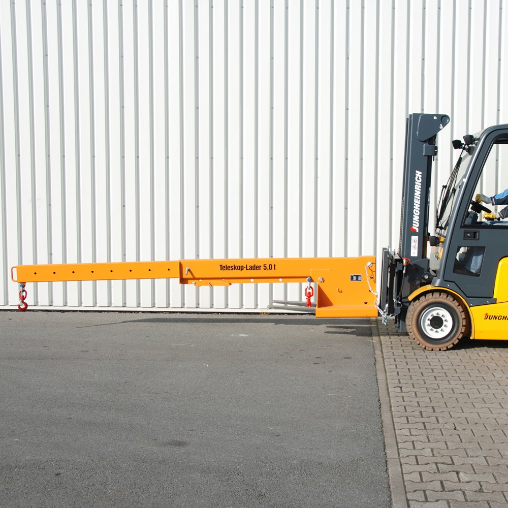 Productafbeelding nr. 7: Bauer® Telescooplader, model 1, reikwijdte tot 3.690 mm, cap. tot 5.000 kg, geeloranje