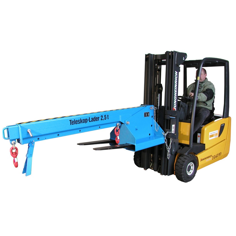 Productafbeelding nr. 1: Bauer® Telescooplader, model 1, reikwijdte tot 3.690 mm, cap. tot 2.500 kg, lichtblauw