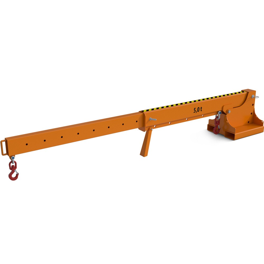 Productafbeelding nr. 4: Bauer® Telescooplader, model 1, reikwijdte tot 3.690 mm, cap. tot 2.500 kg, geeloranje