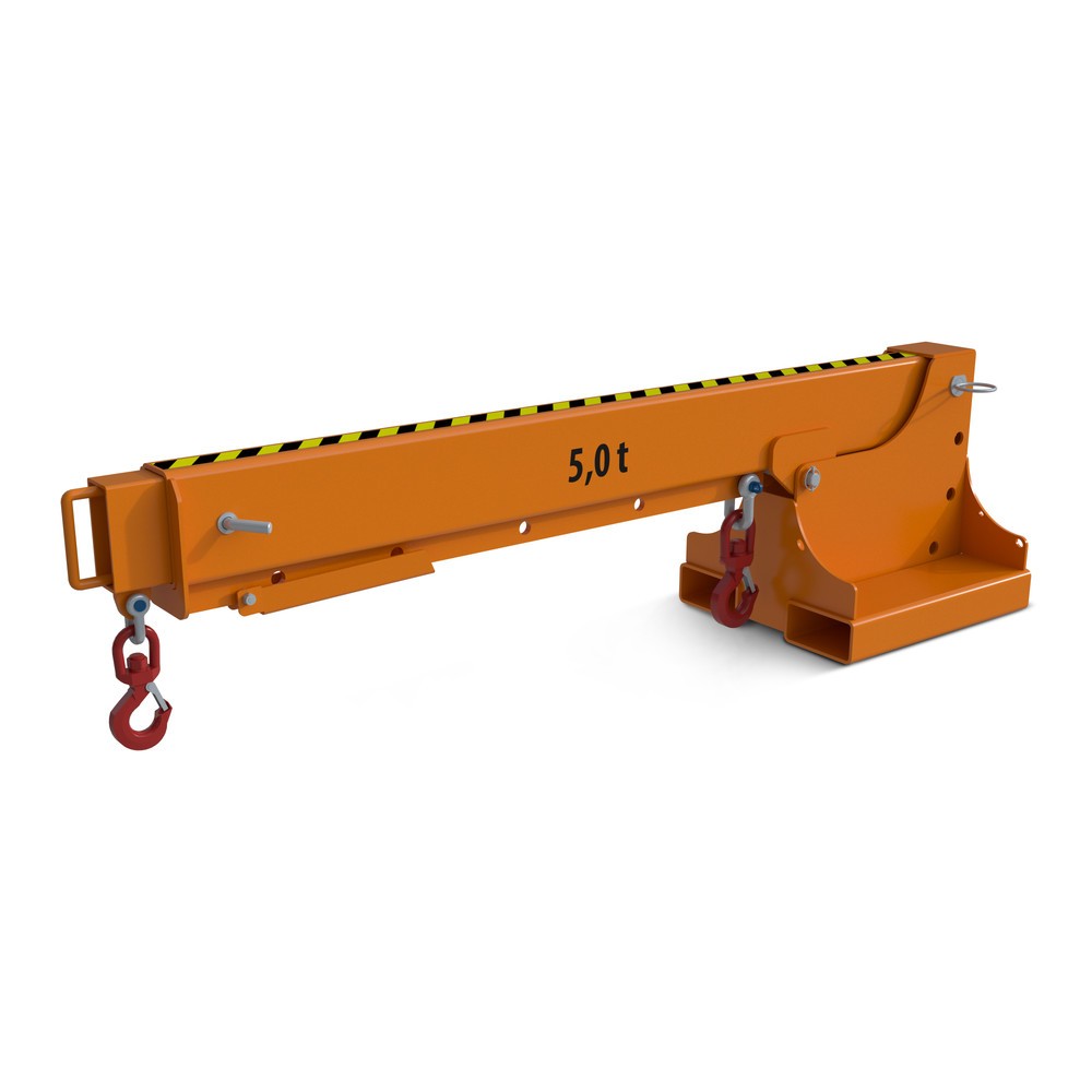 Productafbeelding nr. 5: Bauer® Telescooplader, model 1, reikwijdte tot 3.690 mm, cap. tot 2.500 kg, geeloranje